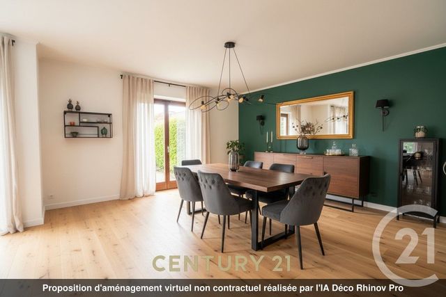 maison à vendre - 5 pièces - 140.56 m2 - BISCHOFFSHEIM - 67 - ALSACE - Century 21 Kayser Immobilier