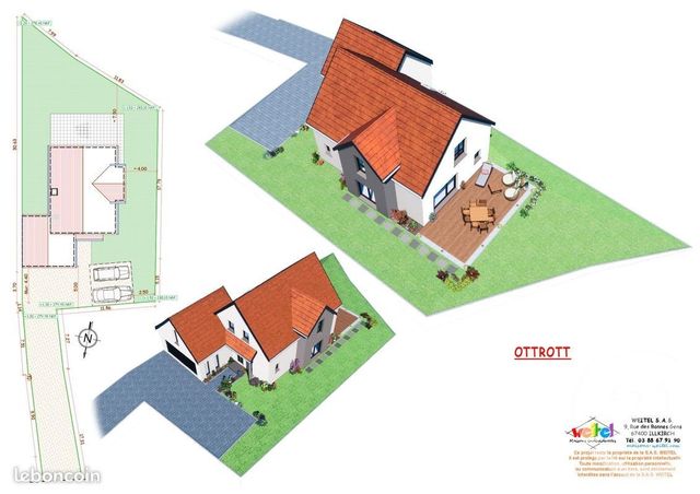 Afficher la photo en grand maison à vendre - 4 pièces - 127.0 m2 - OTTROTT - 67 - ALSACE - Century 21 Kayser Immobilier